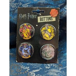 Harry Potter Hogwarts Houses Pin Set NIP